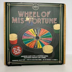 Wheel of Mis-Fortune Drinking Game New in Box